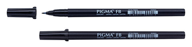 Sakura Pigma Brush Pen Fine Noir Sakura Pigma Brush Pen Fine Noir